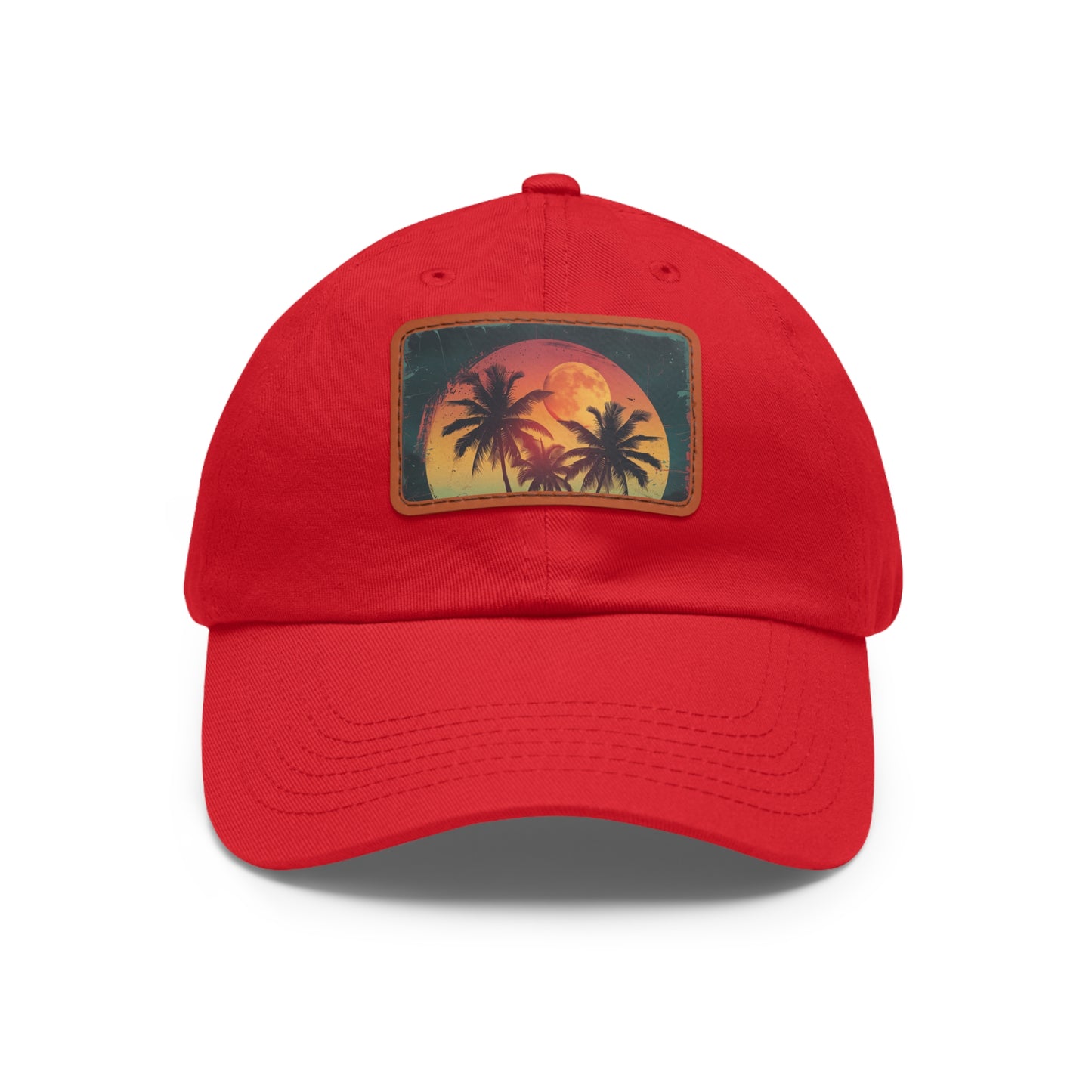 Palm Paradise Sunset Cap