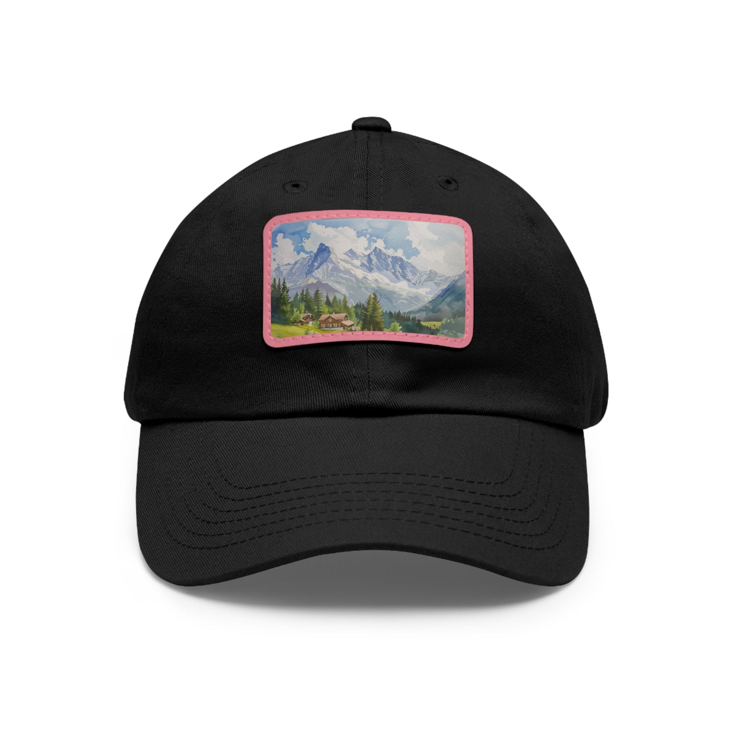 Elevate Your Style with the Swiss Alps Watercolor Cap