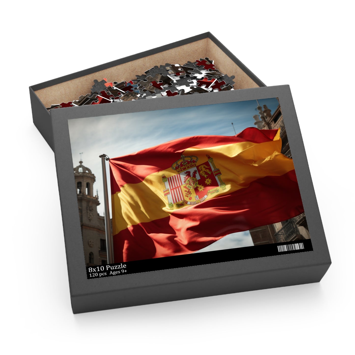 Spain Flag Jigsaw Puzzle