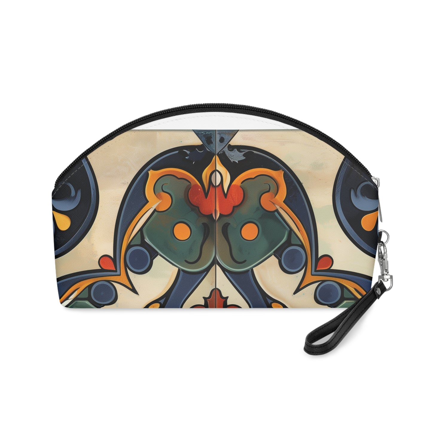 Artisan Tiles Makeup Bag: Chic & Stylish Accessory!