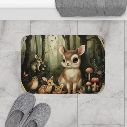 Forest Friends Bath Mat | Bath Mats | Bath, Bathroom, Home & Living, Indoor, Sublimation | Prints with Passion