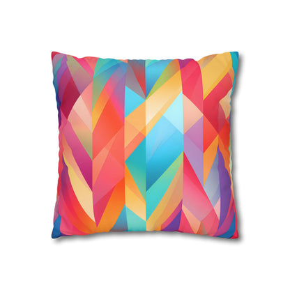 Summer Geo Dream Pillowcase - Vibrant and Stylish Geometric Patterned Pillowcase for All Seasons