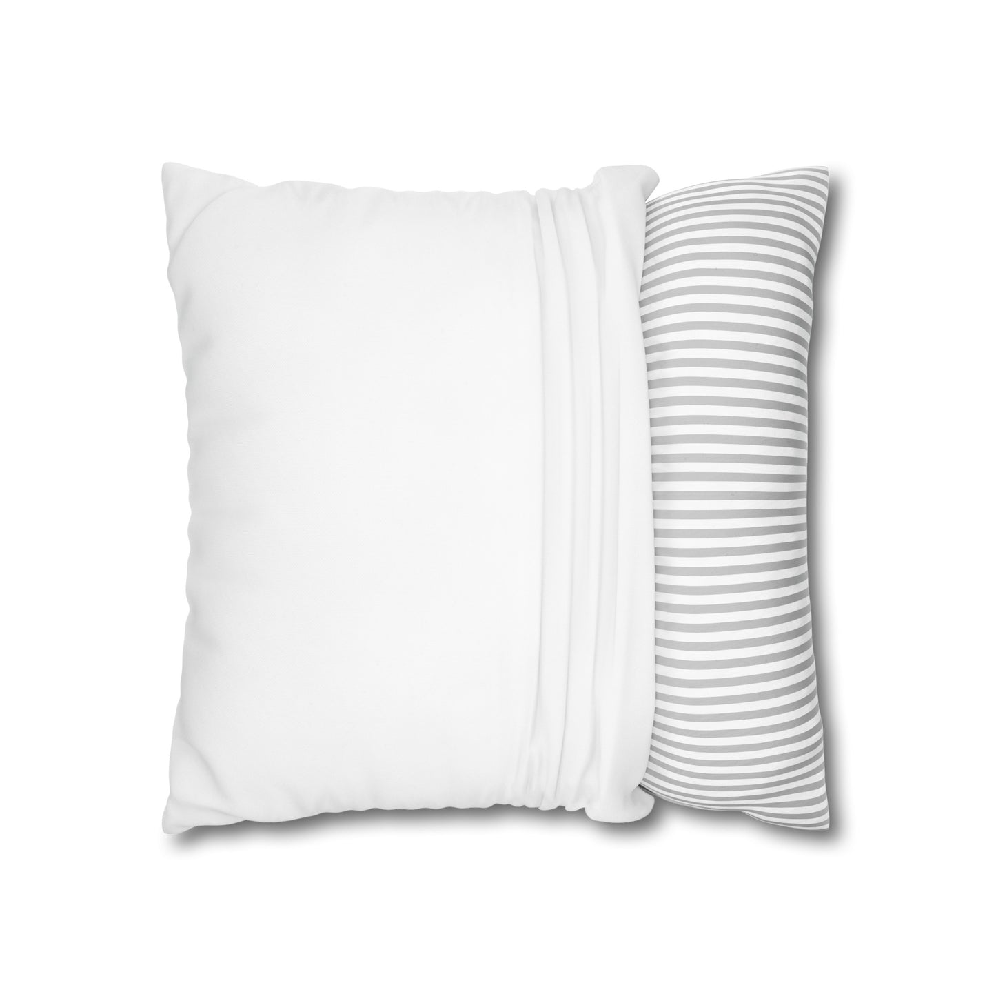 Square Poly Canvas Pillowcase: Personalize your living room with this double-sided print pillowcase, made with durable polyester fabric and a concealed zipper for a seamless look.