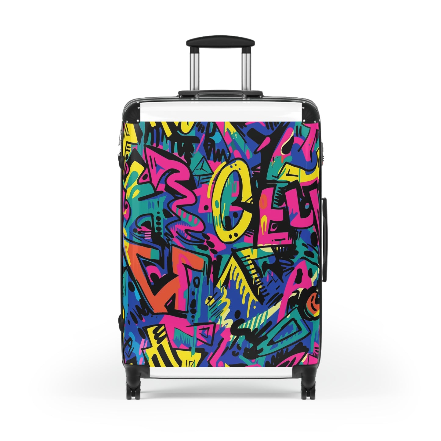 Neon Urban Graffiti Suitcase Collection | Bags | Accessories, Bags, Travel, Travel Accessories | Prints with Passion