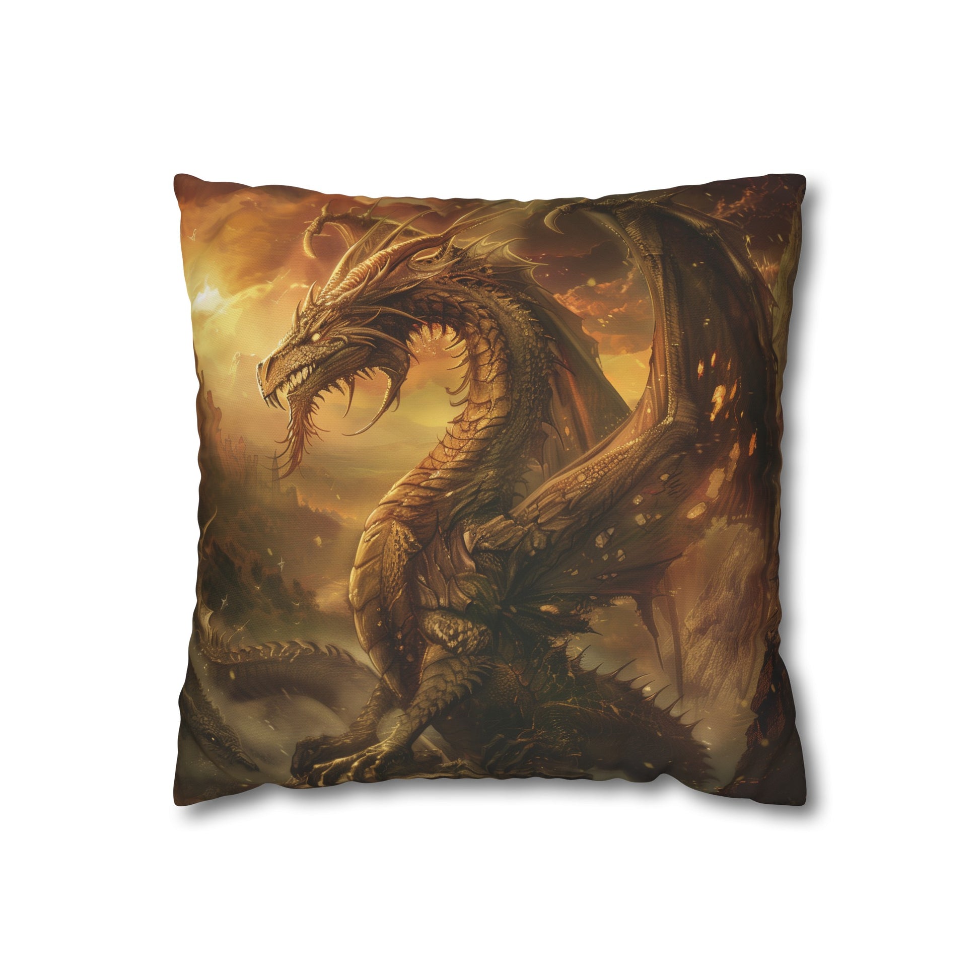 Dragon Dreams Pillowcase | Pillow Cases | All Over Print, AOP, Bed, Bedding, Home & Living, Indoor, Pillow Case, Pillow Covers, Pillows & Covers, Sublimation | Prints with Passion