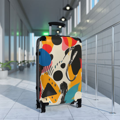 Vibrant Abstract Pattern Suitcase