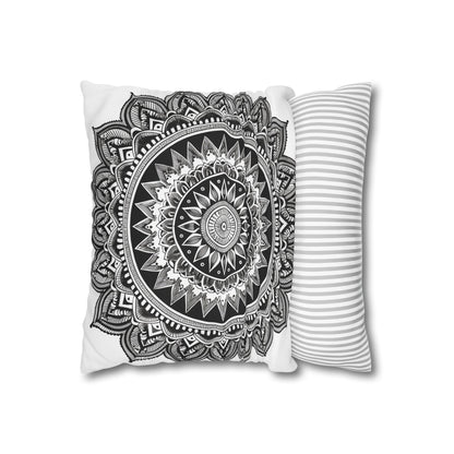 "Serene Mandala Pillowcase - High-Quality, Stylish, and Comfortable Design for Your Sleep Sanctuary - Perfect Gift"