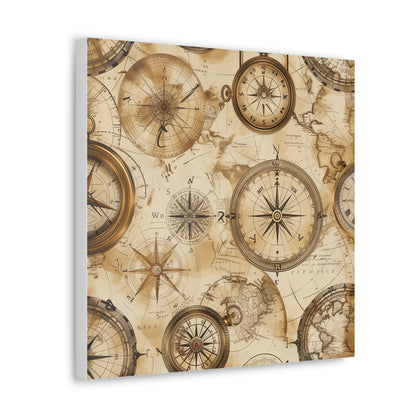 Vintage Maps Canvas Print