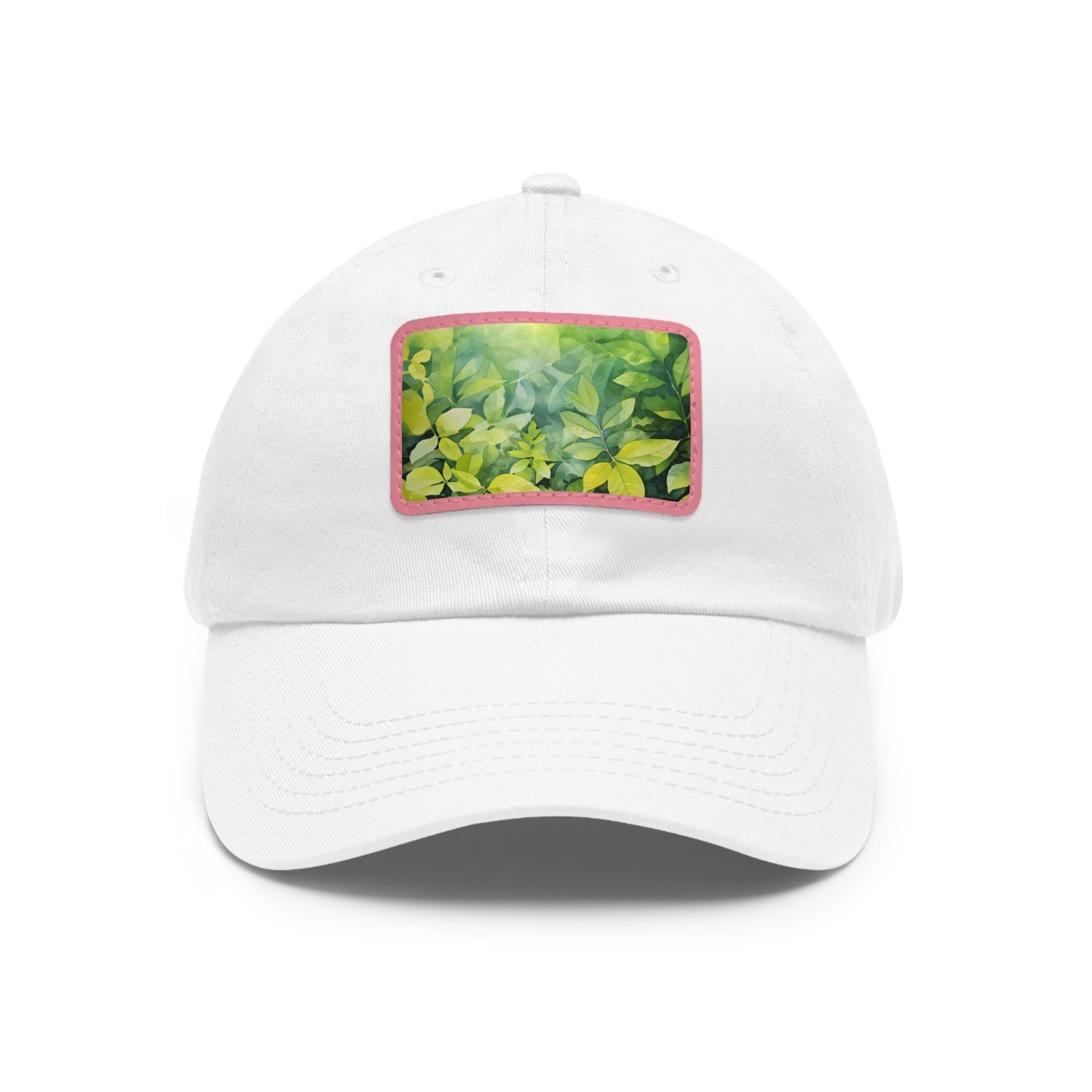 Summer Breeze Watercolor Foliage Cap