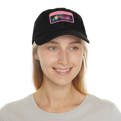 Neon Watercolor Splash Baseball Cap