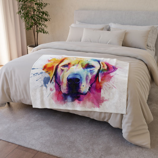 our Labrador Love Blanket is the perfect addition to your home decor. Treat yourself or surprise a fellow Labrador lover with this cozy and stylish blanket. Experience the loyalty and warmth of a Labrador with every snuggle. Order yours today!

Stay warm with the Labrador Love Blanket