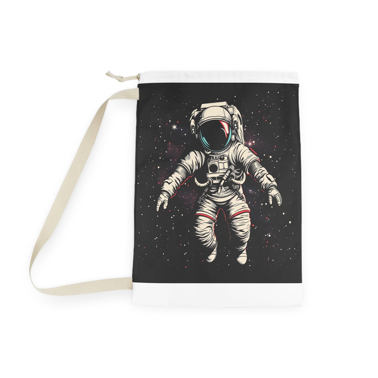 Astro Laundry Bag - Durable Space Astronaut Design for Quirky Laundry Needs