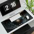 Owl with Constellation Wings Gaming XXL Extended Desk Mat