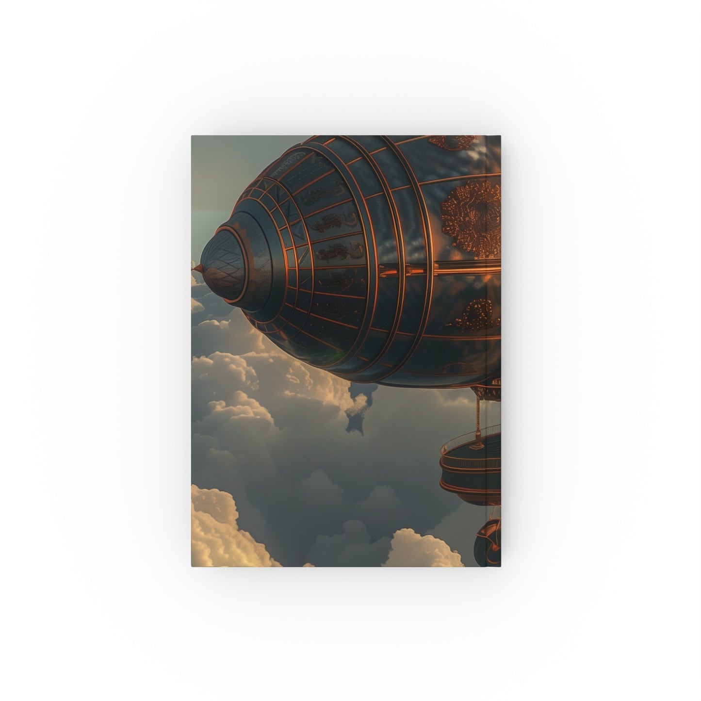 Steampunk Adventure Airship Journal - High-Quality & Stylish for All Seasons