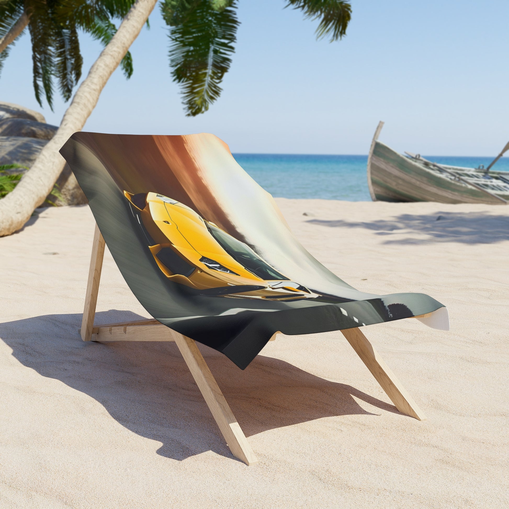 this Lamborghini-inspired beach towel is sure to turn heads and elevate your beach experience. 

Elevate your beach style with the Lotte New York Palace Lamborghini Speed Beach Towel. Made with high-quality materials for ultimate comfort and style on your next beach adventure. 

Lotte New York Palace