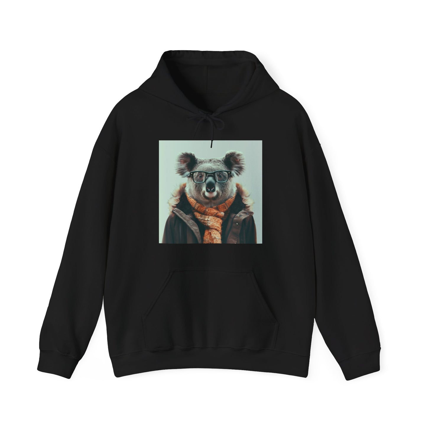 Wise Hipster Koala Hoodie | Hoodies | DTG, Hoodies, Men's Clothing, Regular fit, Unisex, Women's Clothing | Prints with Passion