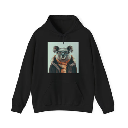 Wise Hipster Koala Hoodie | Hoodies | DTG, Hoodies, Men's Clothing, Regular fit, Unisex, Women's Clothing | Prints with Passion