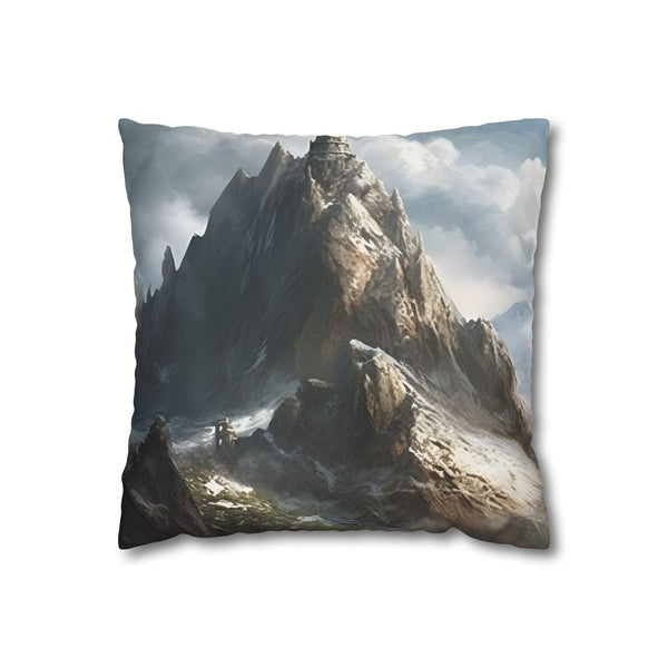 Mount Olympus (Edition II) — 40×40 Cushion Cover — Front 40×40 cm Square Cushion View