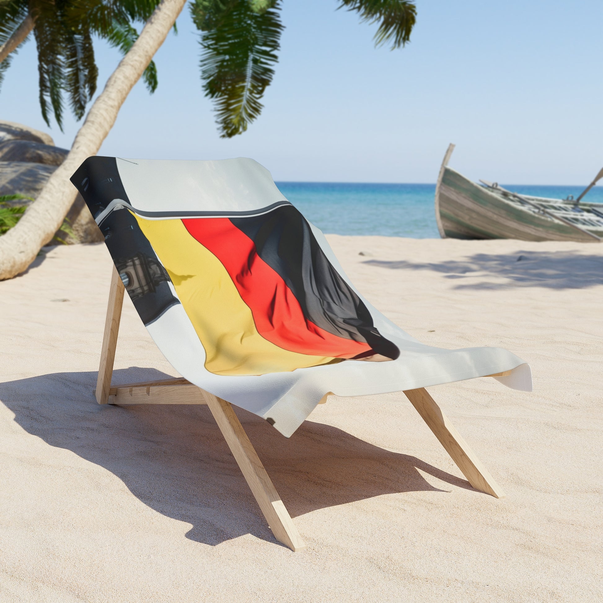 Germany Flag Beach Towel