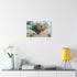 Desert Palace Levitating in Storm — Canvas Wall Art — Kiln-Dried Pine Frame & Ready-to-Hang Back View