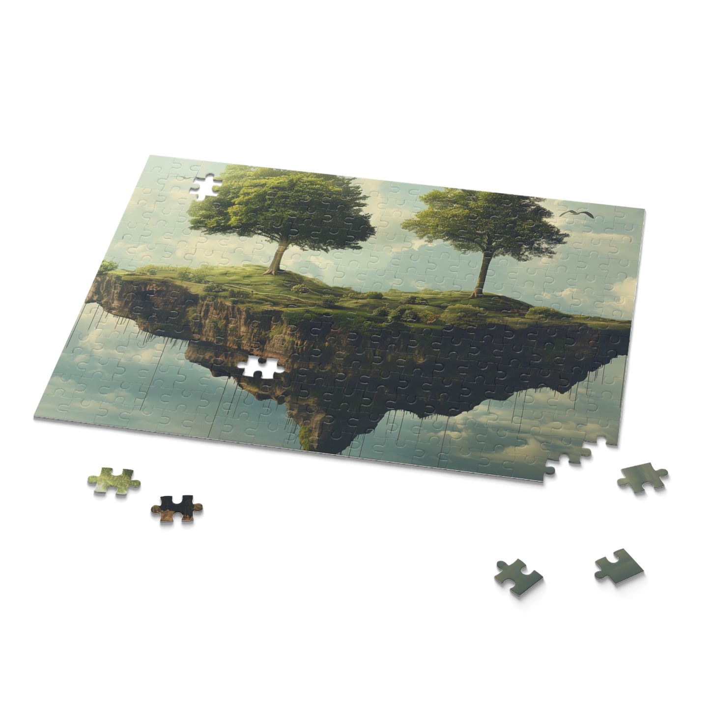 Surreal Floating Island Dreamscape Jigsaw Puzzle for Imaginative Minds