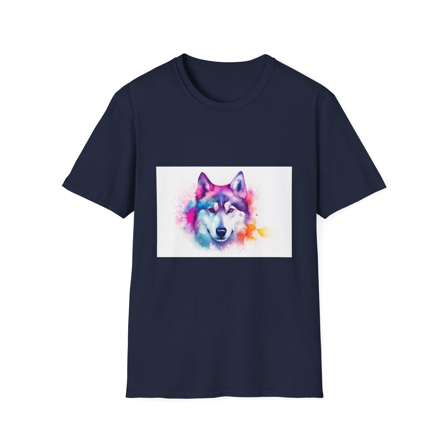 🐾 Husky Howls: A Watercolor Tapestry of Freedom and Adventure