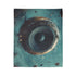 Music Floating from Cracked Speaker Plan Plush Fleece Throw Blanket