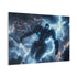 Mech Warrior under Lightning Storm — Canvas Wall Art — Product Detail View 6