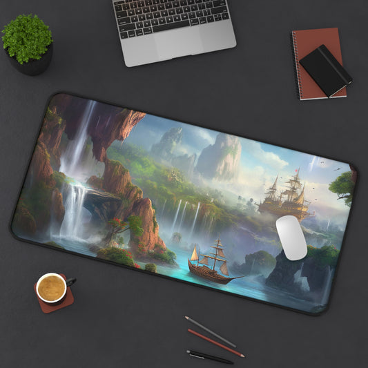 Magical Neverland Desk Mat | Desk Mat | Accessories, Back-to-School, Desk, Fall Bestsellers, Home & Living, Mouse pad, Mouse Pads, Mousepad, Seasonal Picks, Stationery, TikTok | Prints with Passion