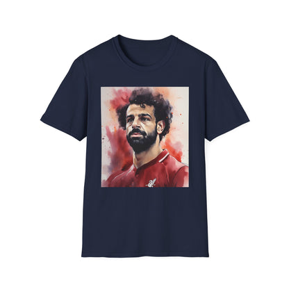 🎨 Pharaonic Flair: A Watercolor Masterpiece of Salah's Brilliance ⚽️🇪🇬