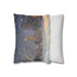 Central Park Snow Night — 40×40 Cushion Cover — Sofa & Living Room Lifestyle View