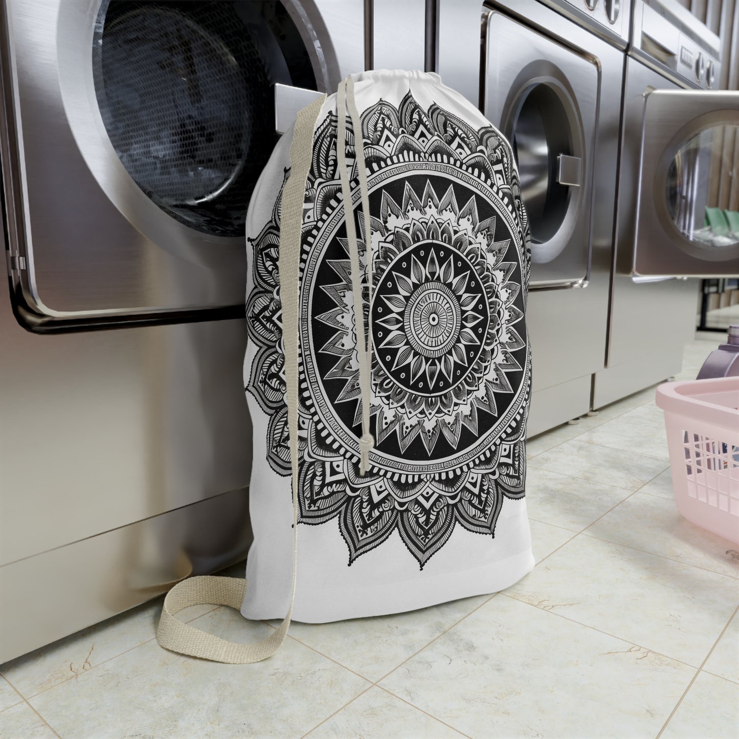 Zen Mandala Laundry Bag | Home Decor | Accessories, All Over Print, AOP, Bags, Laundry, Sublimation | Prints with Passion