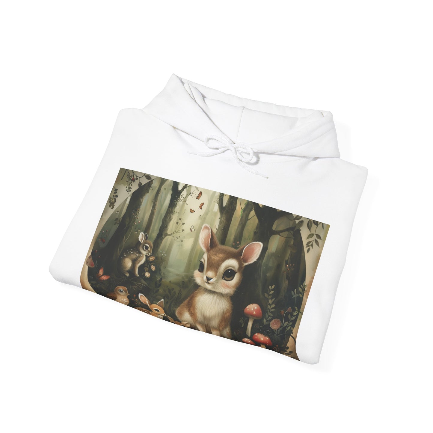 Sylvan Sanctuary: A Woodland Haven Hoodie