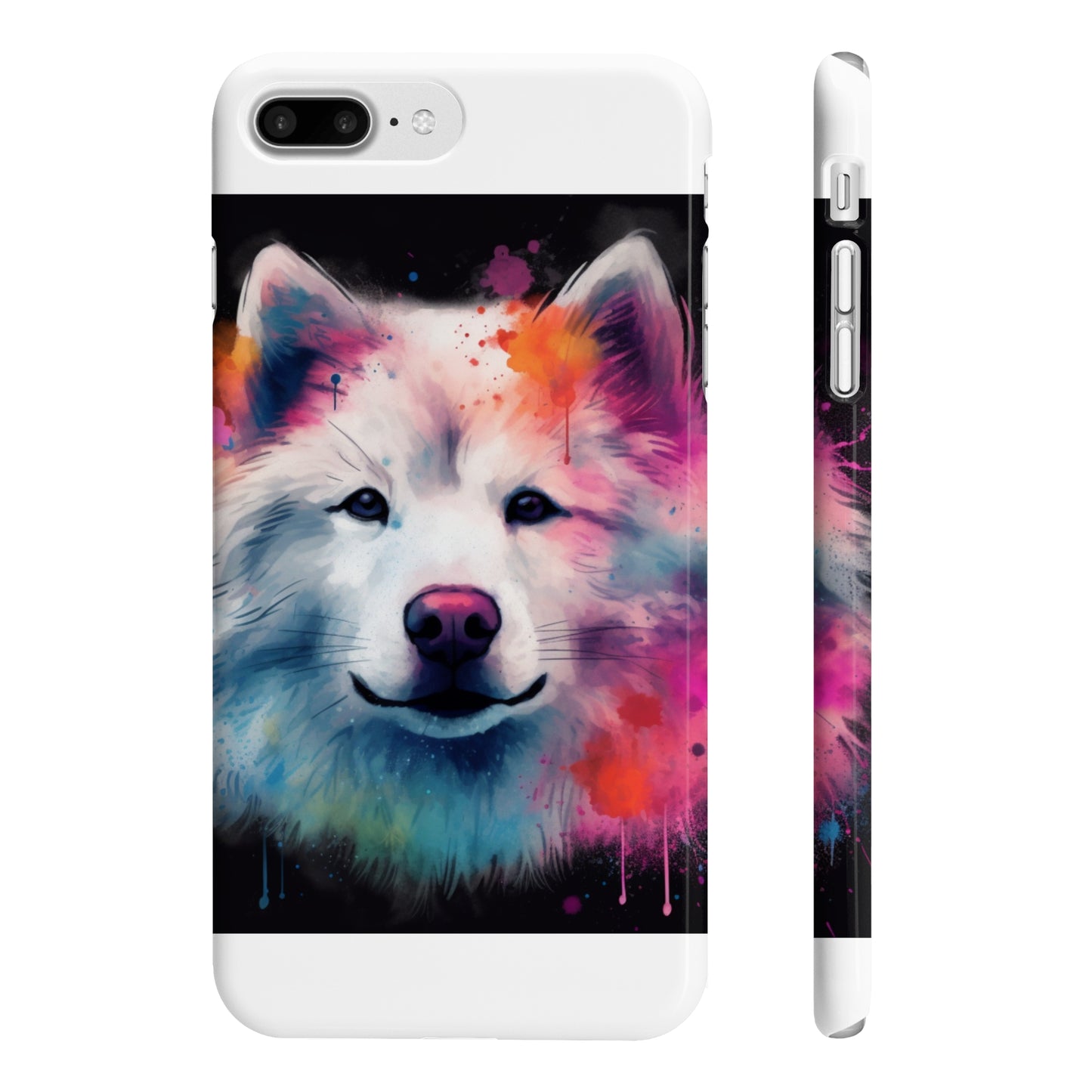 Samoyed Love: Fluffy Friend Phone Case