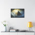 Pyramid Floating in Thunder Vortex — Canvas Wall Art — Product Detail View 7