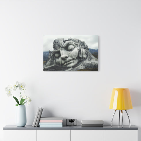 Mountains Shaped Like Sleeping Titans — Canvas Wall Art — Product Detail View 7