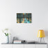 Mirror Maze Reflecting Other Dimensions — Canvas Wall Art — Kiln-Dried Pine Frame & Ready-to-Hang Back View