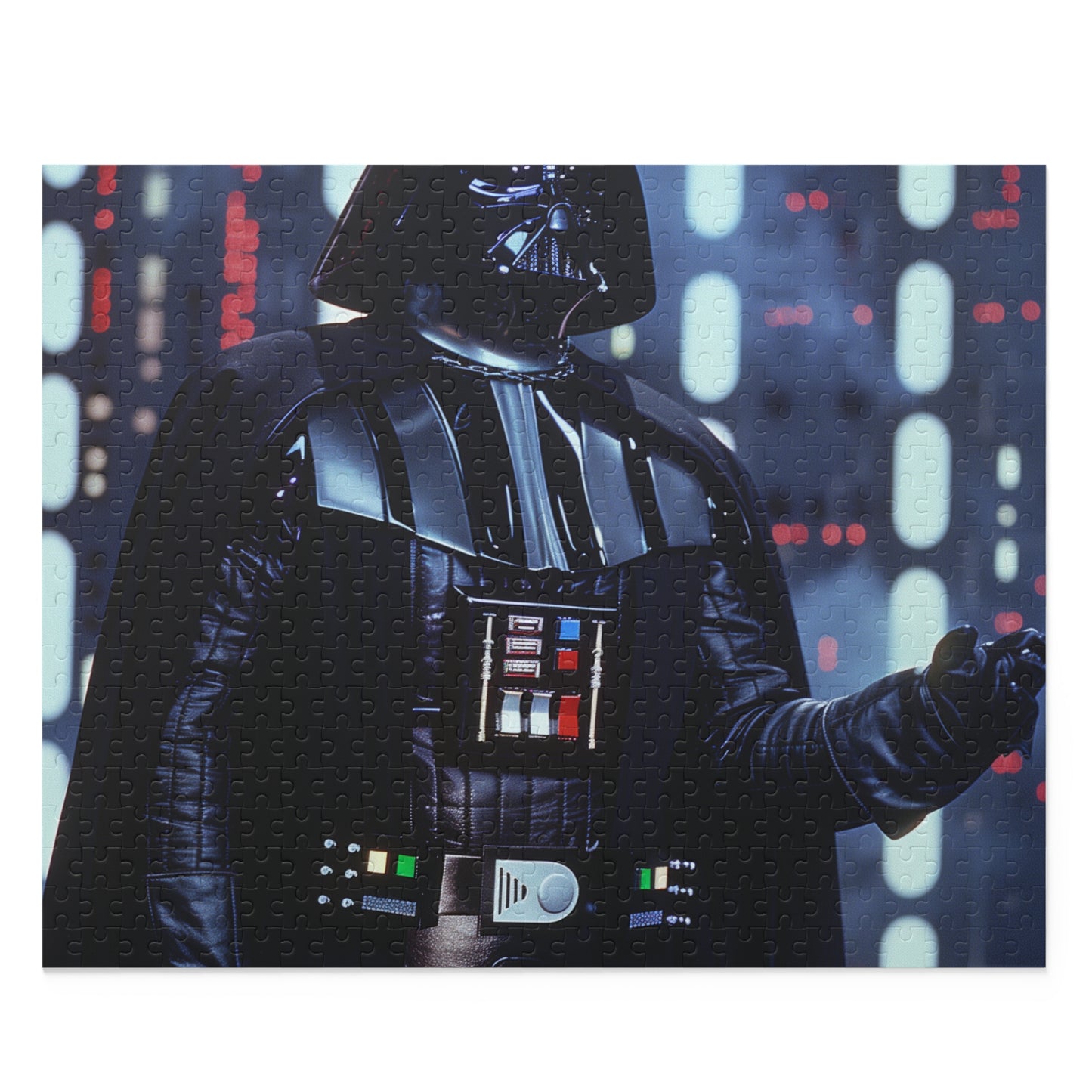 "Dark Lord Darth Vader Jigsaw Puzzle - Perfect for Star Wars Fans"