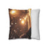 Central Park — 40×40 Cushion Cover — Soft Brushed Fabric Texture Close-Up