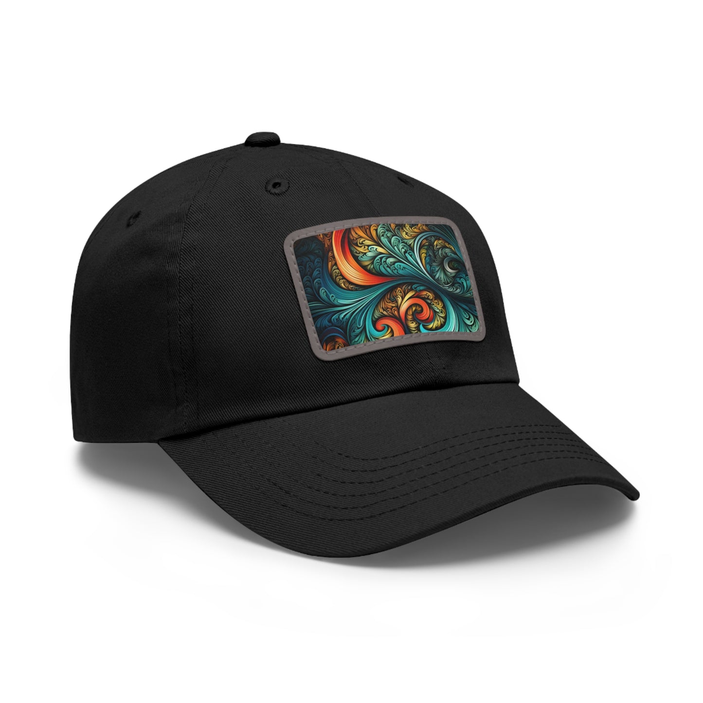 Geo Fractal Snapback Cap