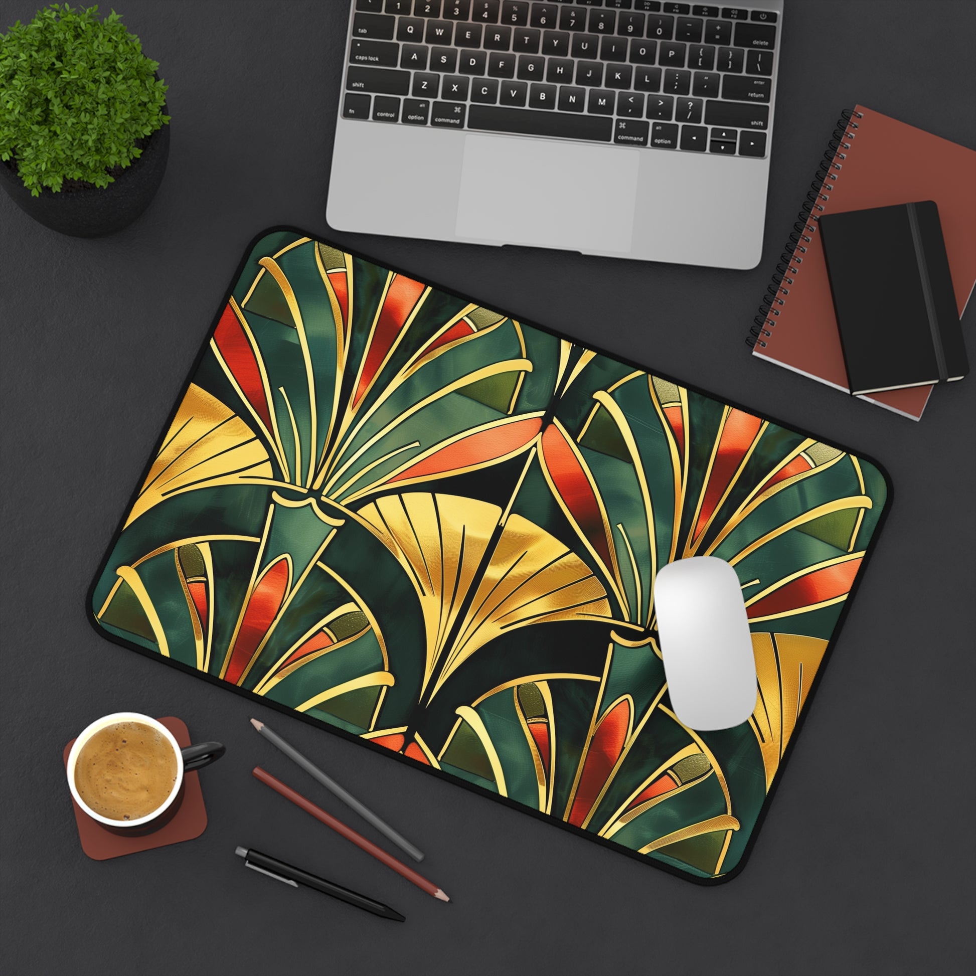 Customizable Neoprene Desk Mat | Anti-Slip Backing | 3 Size Options | Ideal for Home & Office Workspace