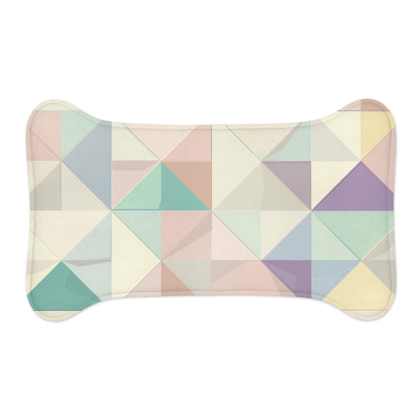 Chic Geometric Pet Feeding Mat