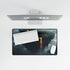 Floating Islands Orbiting a Volcano — XL & XXL Desk Mat — Product Detail View 8