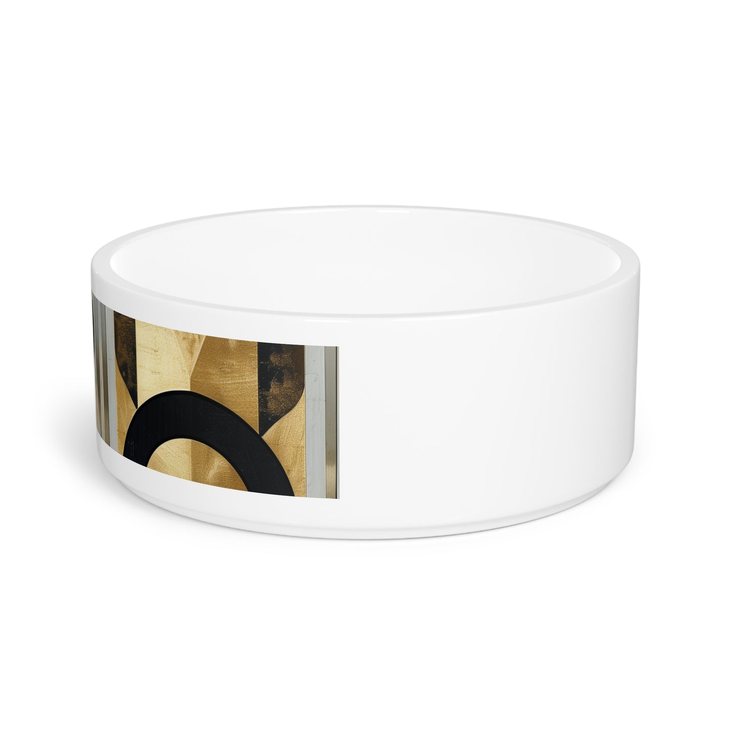 Whimsical Abstract Pet Bowl