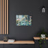 Garden of Floating Hourglasses Stretched Canvas Wall Art