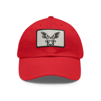 Kangaroo Cool: Hipster Cap with Glasses