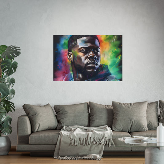 making it a must-have for fans of Kevin Hart and art lovers alike. Whether you admire his comedic genius or want to relive the excitement of his live shows