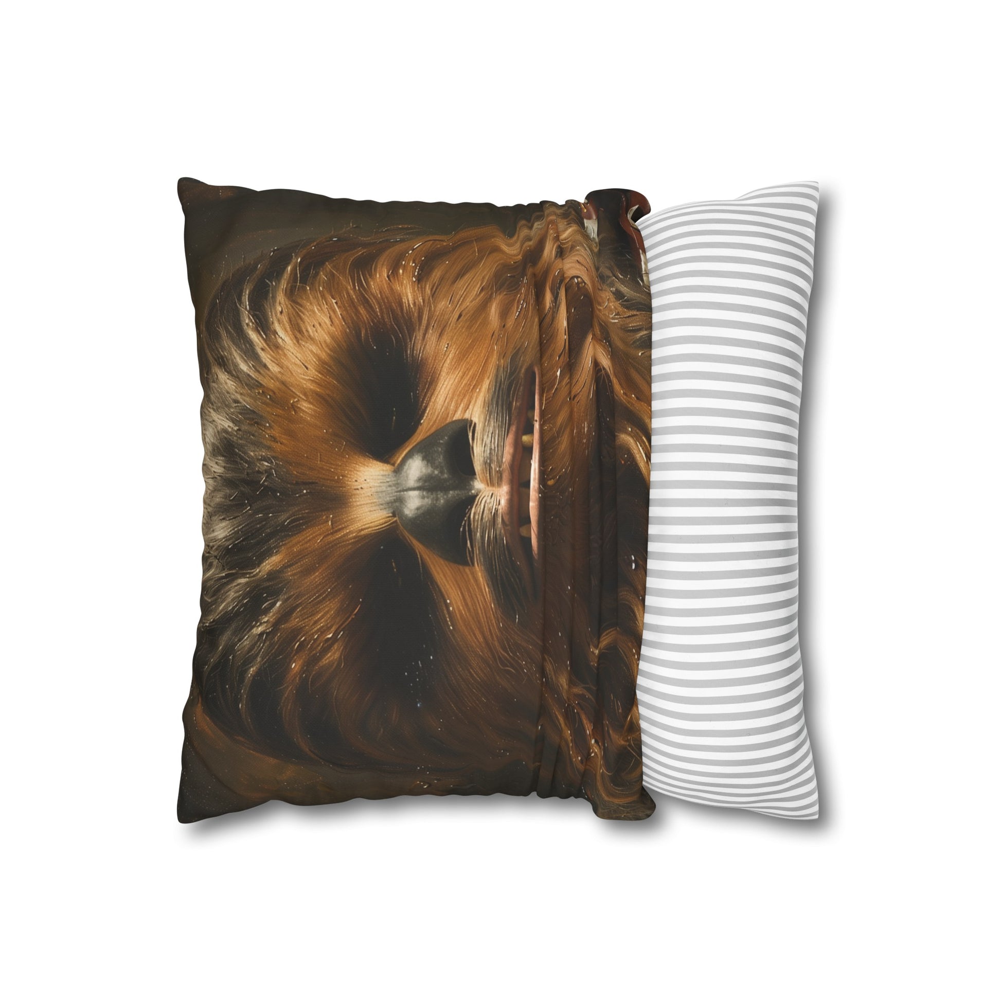 "Chewie's Naptime Pillowcase - Cozy Star Wars Wookiee design for a comfy night's sleep!"