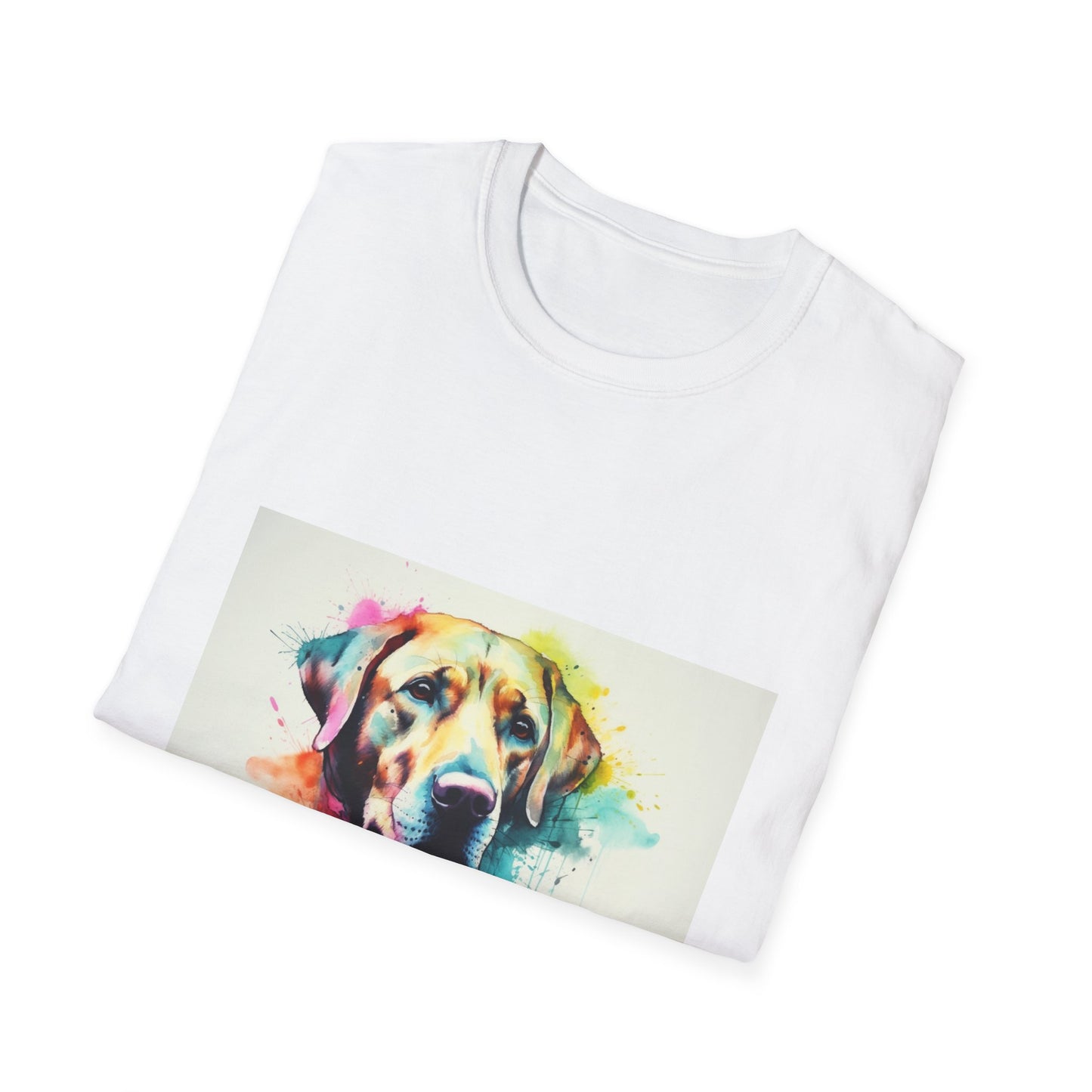 🐾 Labrador Love: A Watercolor Symphony of Affection and Playfulness