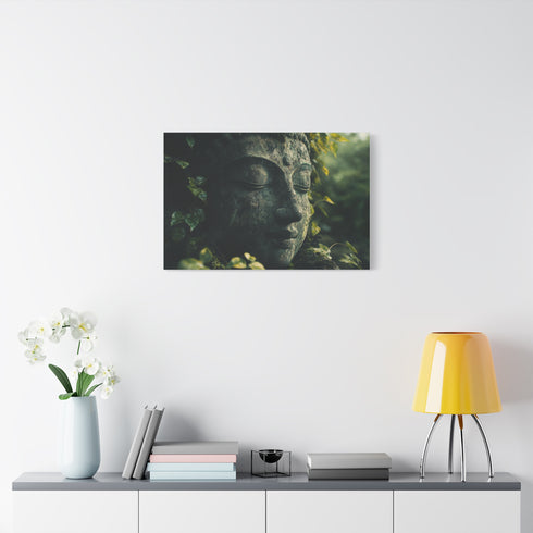 Giant Statue Awakening in Jungle (Edition II) — Canvas Wall Art — Product Detail View 7